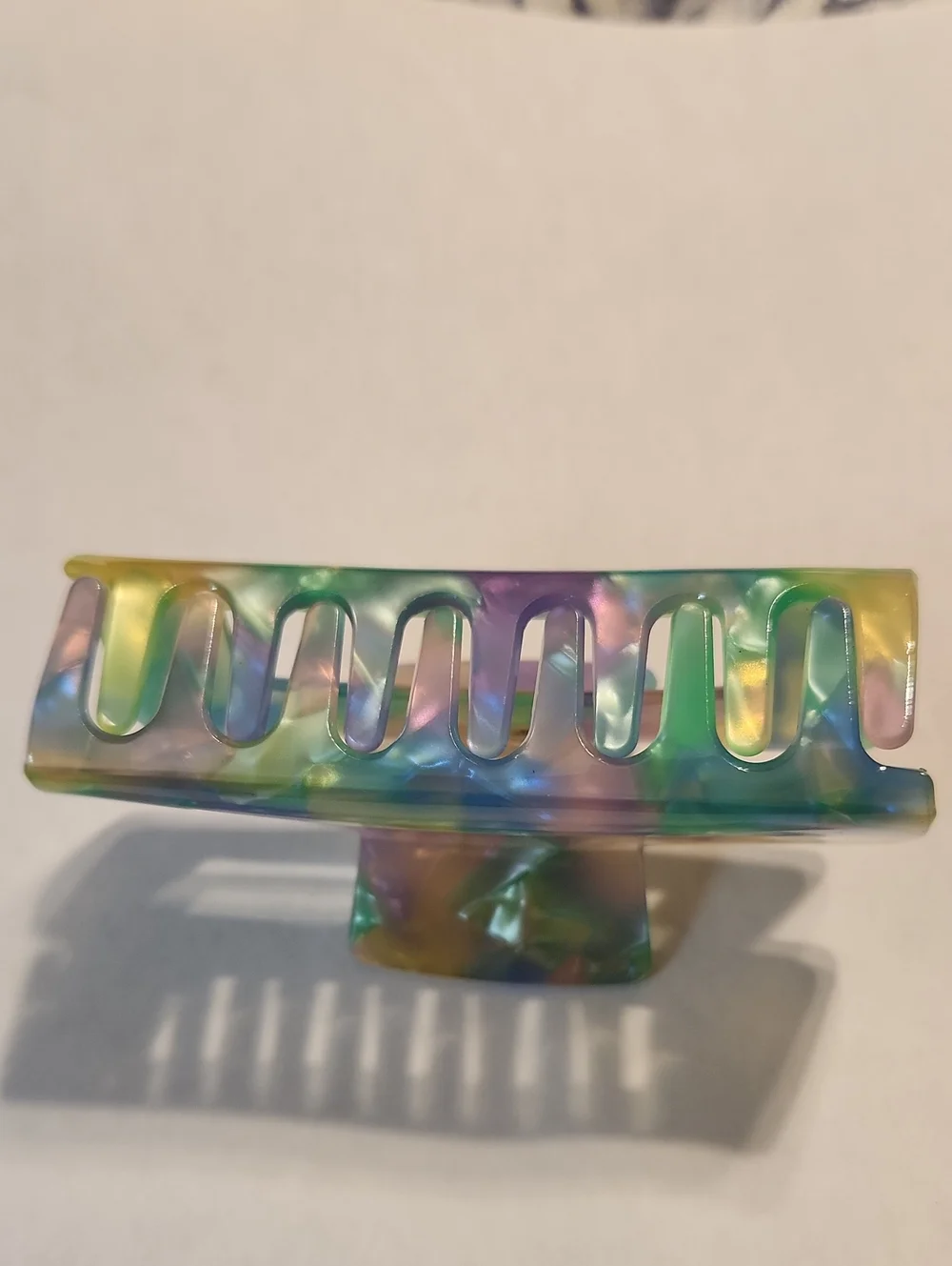 NWOT Acetate Hair Clip 4 inches